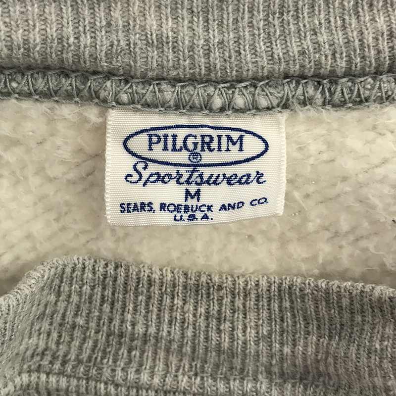 VINTAGE / ヴィンテージ古着 50s〜60s PILGRIM 前Vガゼット クルーネックスウェット