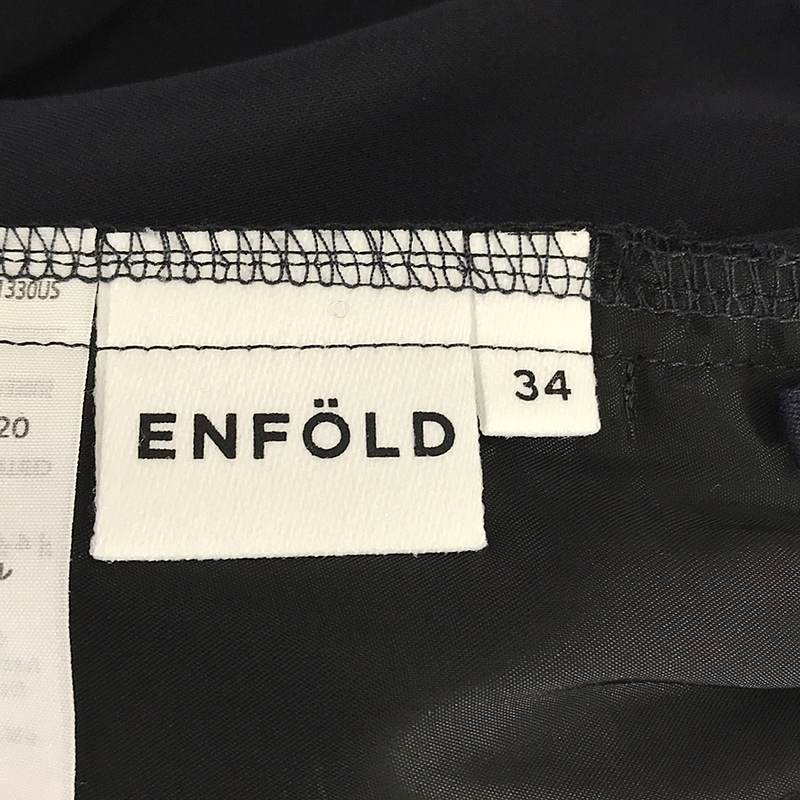 ENFOLD / エンフォルド RELAX ELASTIC WIDE-TROUSERS パンツ