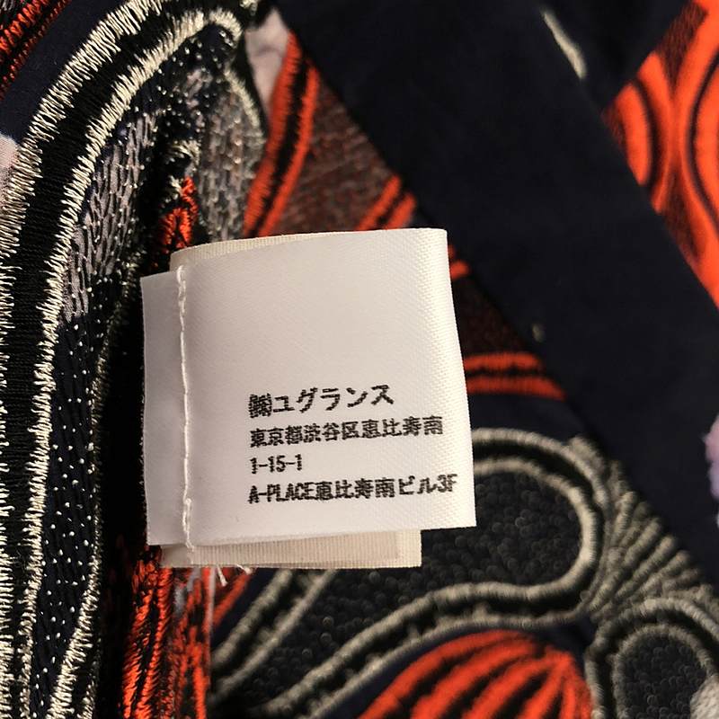 DRIES VAN NOTEN / ドリスヴァンノッテン フラワープリント ハイネックワンピース