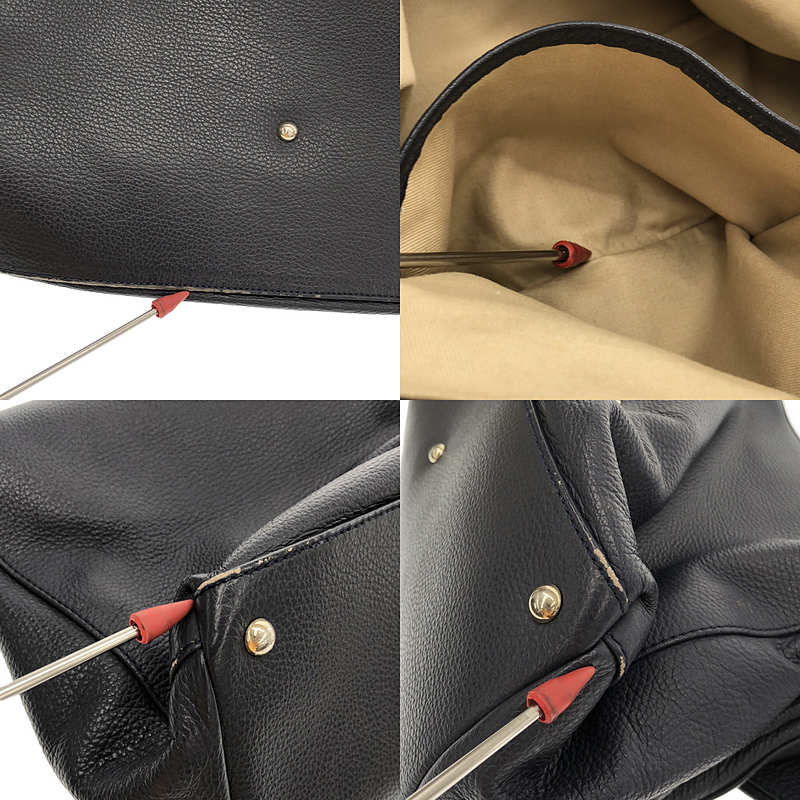 ZANELLATO / ザネラート POSTINA L ポスティーナ 2Way ターンロック レザー トート ショルダーバッグ