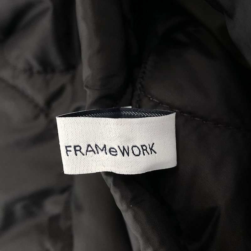Framework / フレームワーク 2way ロングMA-1 ジャケット