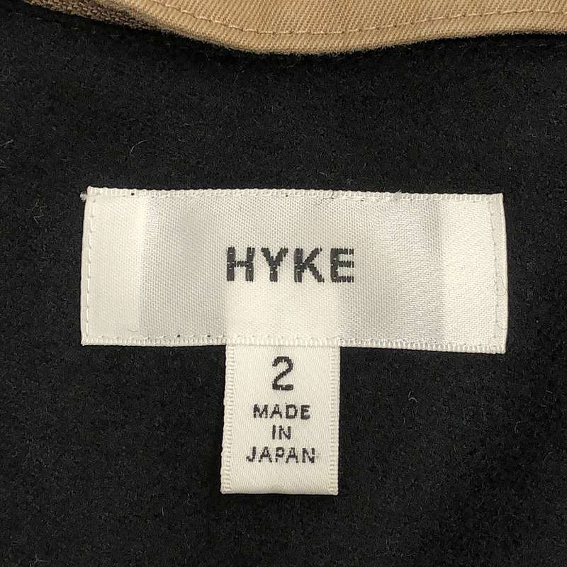 HYKE / ハイク ウールライナー付き トレンチコート