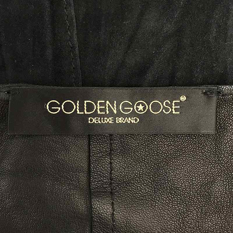 GOLDEN GOOSE / ゴールデングース スエードレザー スタッズ ジレ ベスト