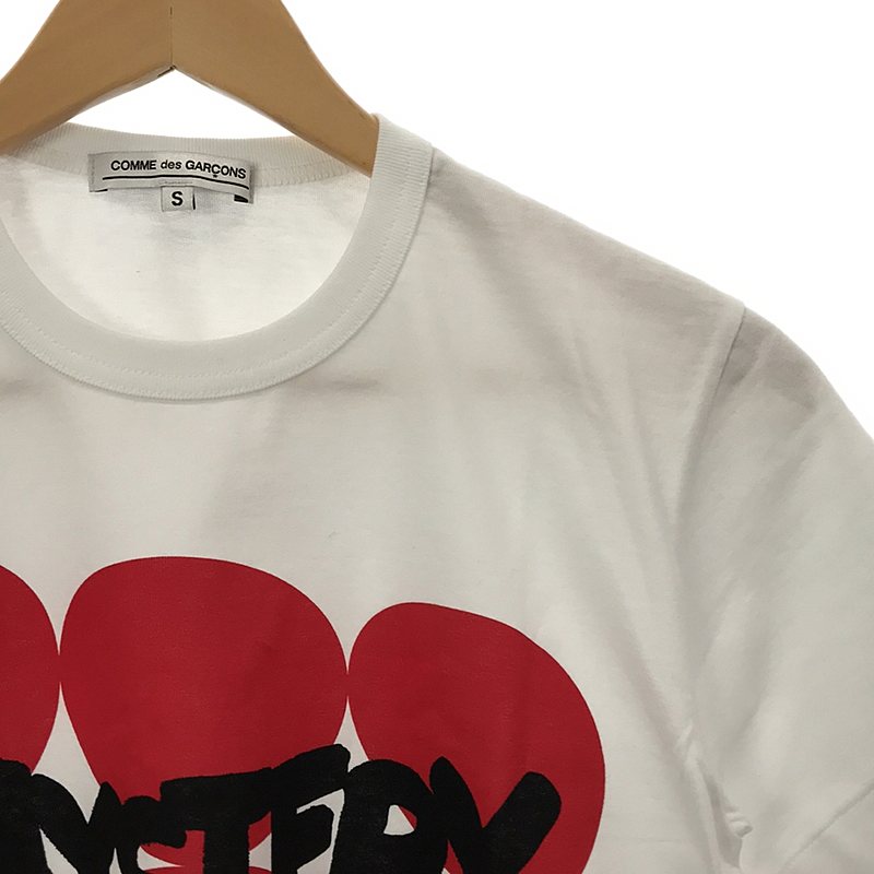 COMME des GARCONS / コムデギャルソン MYSTERY プリントTシャツ