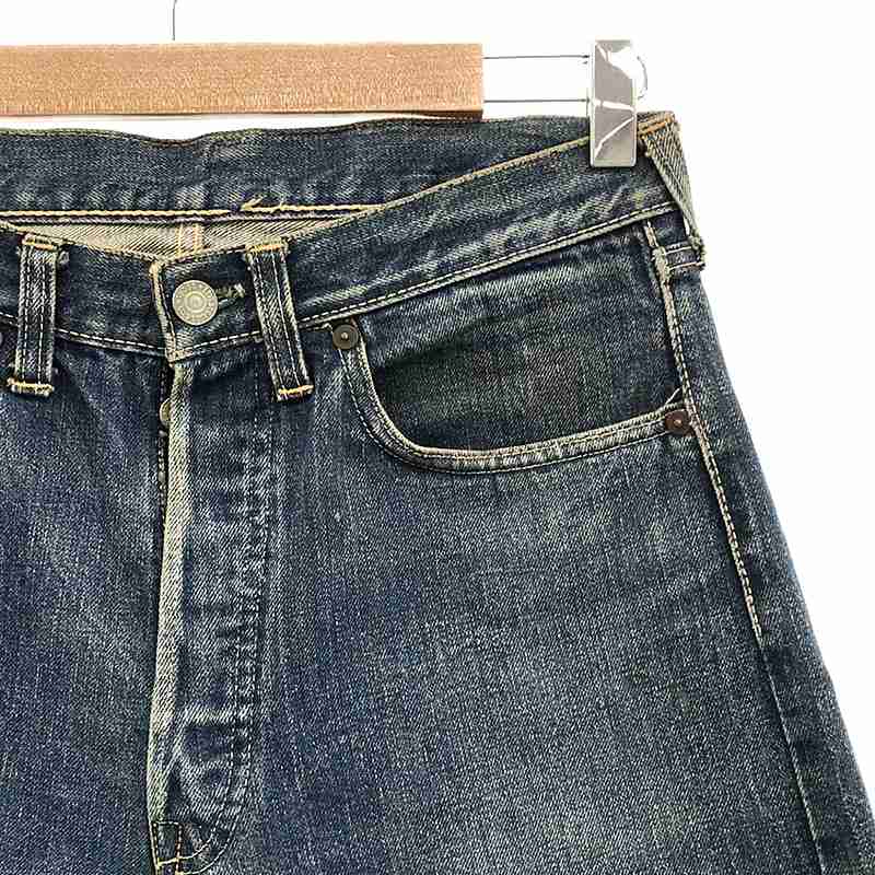 Levi's / リーバイス 50s ヴィンテージ 501XX 刻印15 足長R 均等V 紙パッチ 隠しリベット セルビッチ デニムパンツ