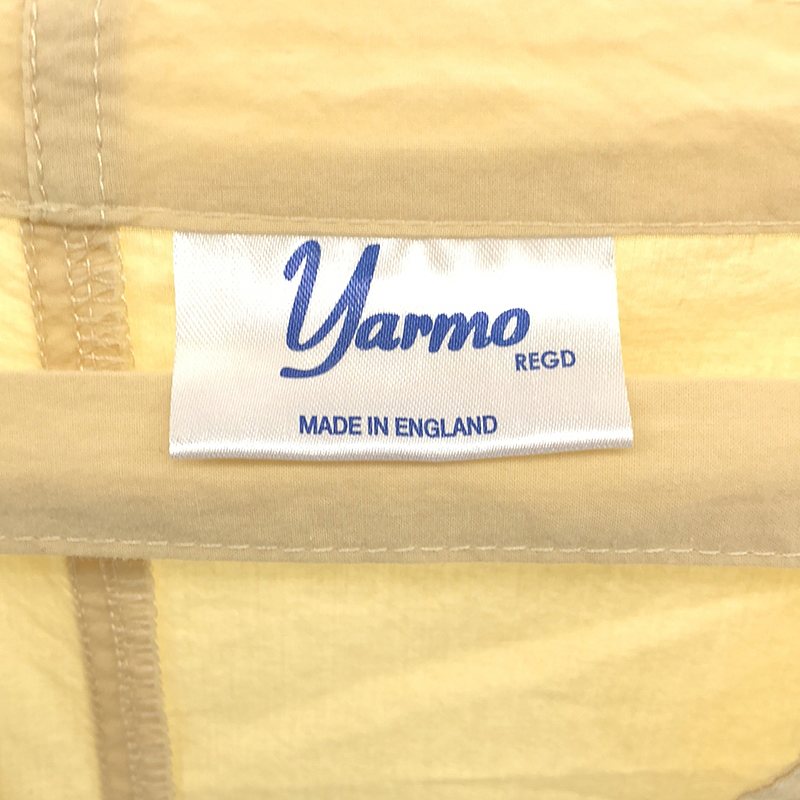 Yarmo / ヤーモ コットン バックギャザーワンピース