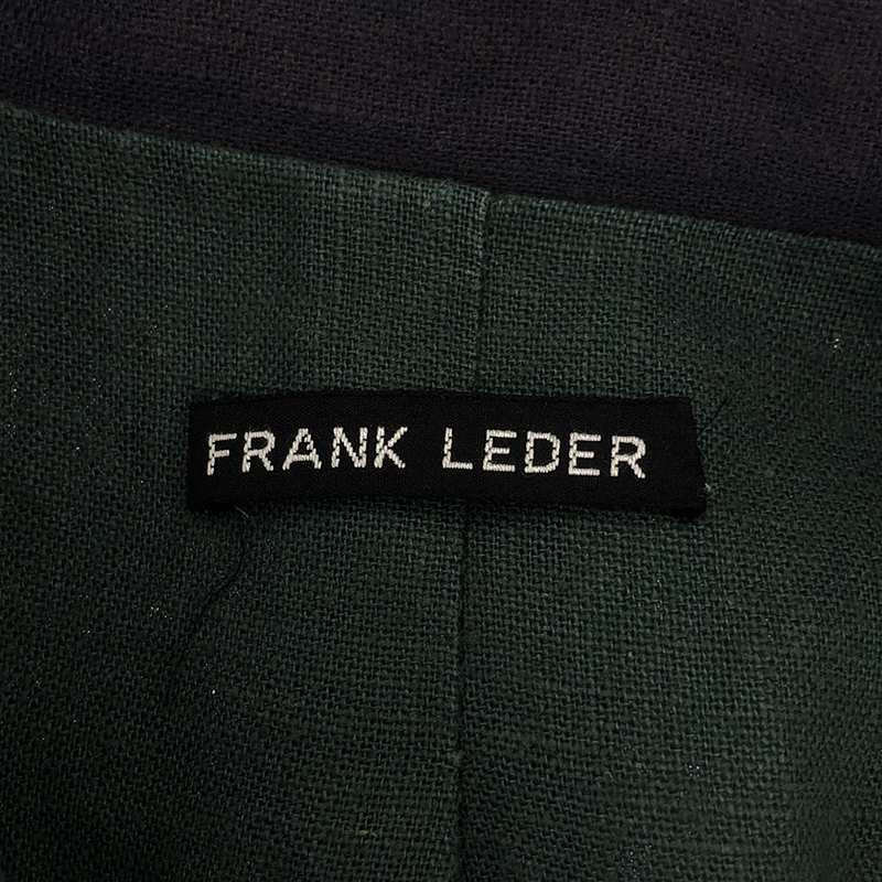 FRANK LEDER / フランクリーダー ORGANIC GERMAN LINEN オーガニックジャーマンリネン ジャケット