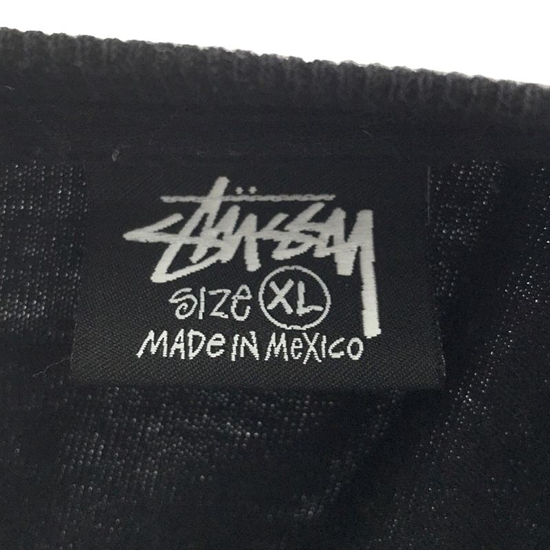 STUSSY / ステューシー オーバーサイズ クルーネック プリントTシャツ