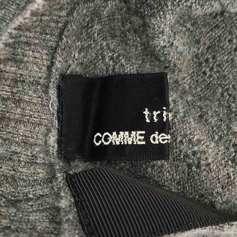 tricot COMME des GARCONS / トリココムデギャルソン cashmere 100％ / カシミヤ バックオープン ニット プルオーバー