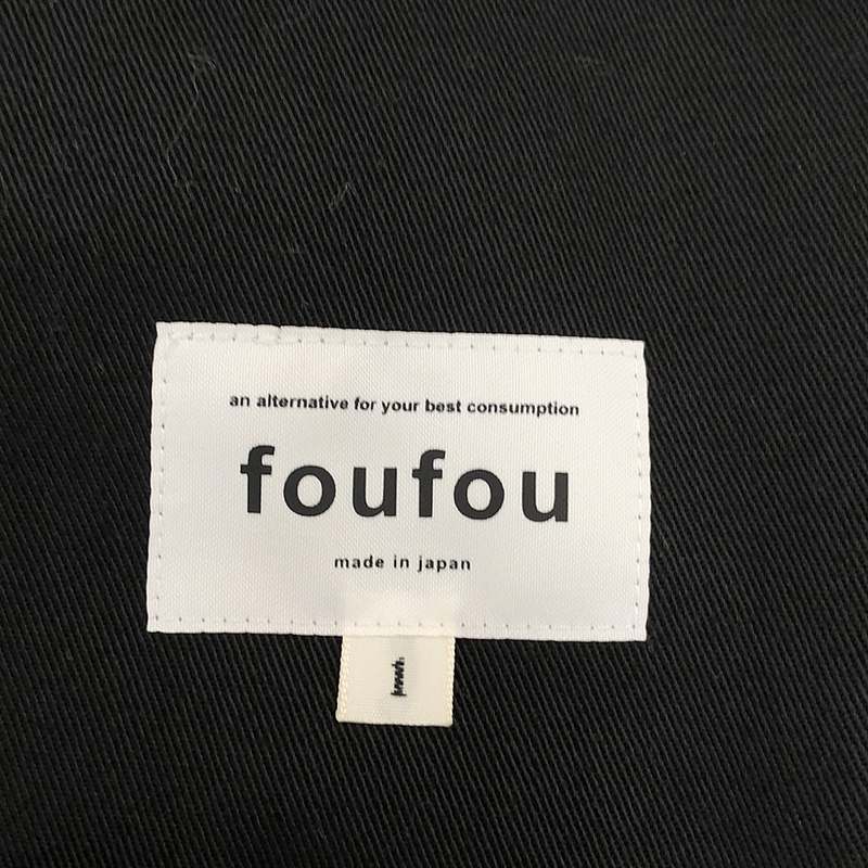 foufou / フーフー La Rotonde '19 ラ ロトンド トレンチコート