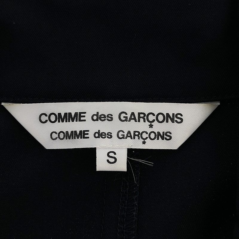 COMME des GARCONS COMME des GARCONS / コムコム 洗い加工ウールギャバ Aラインロングワンピース