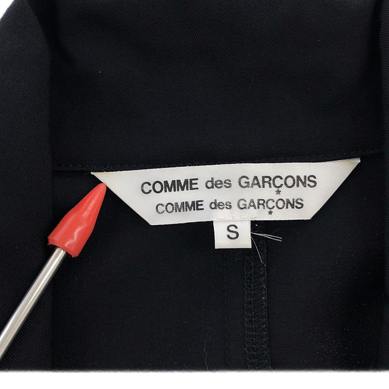 COMME des GARCONS COMME des GARCONS / コムコム 洗い加工ウールギャバ Aラインロングワンピース