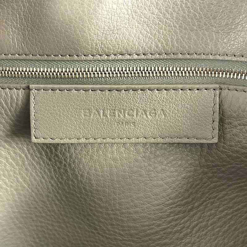 BALENCIAGA / バレンシアガ ペーパー B4 / 2way ショルダー付き レザー トートバッグ