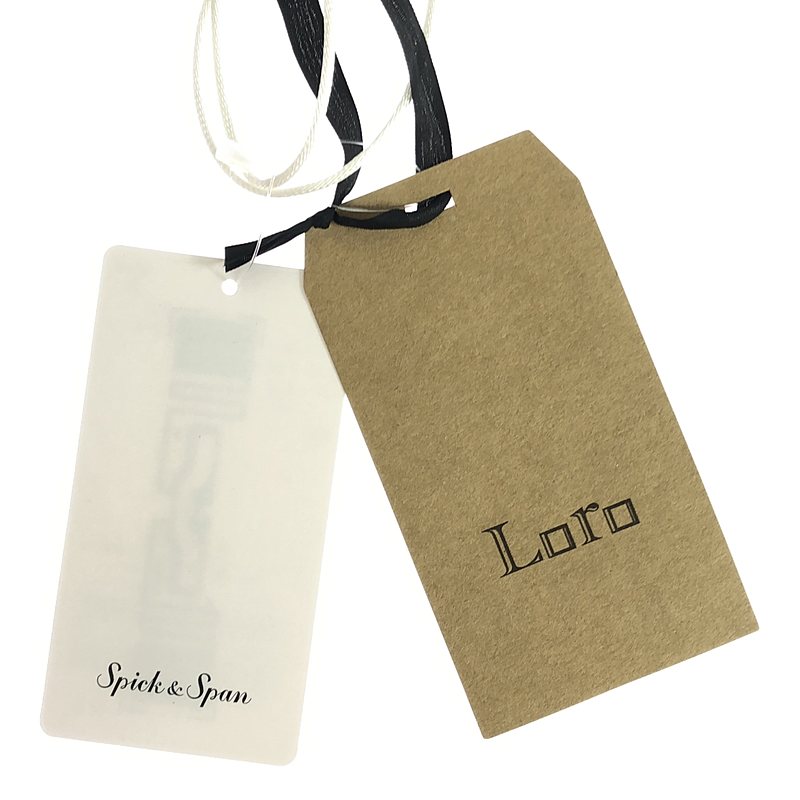 Spick and Span / スピックアンドスパン 【 LORO / ローロ 】 Ayatori TankTop / アヤトリタンクトップ カットソー