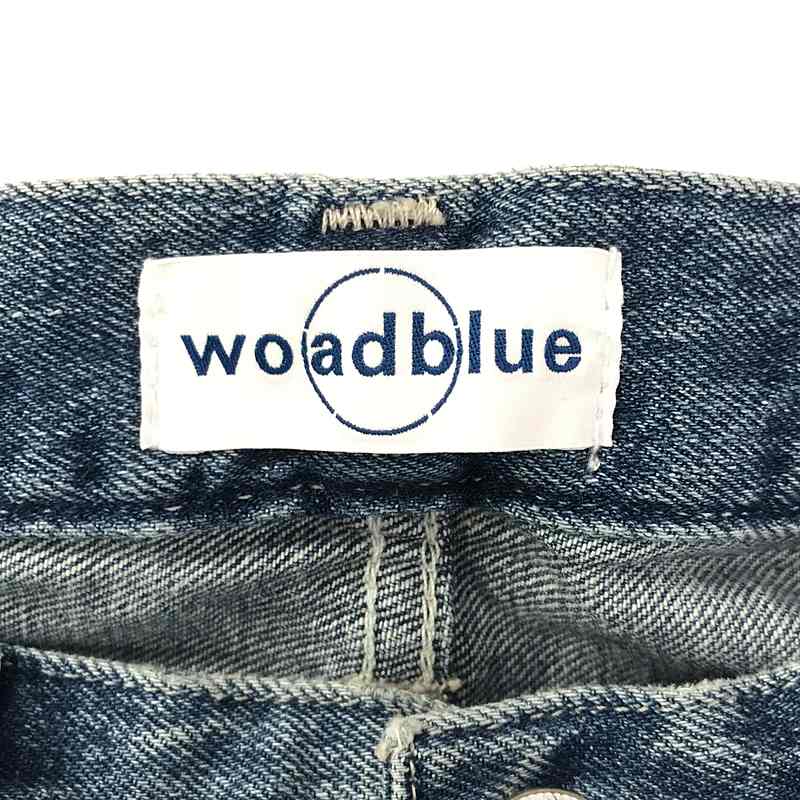 woadblue/ウォードブルー】別注 VIOLA ワイドストレートデニム