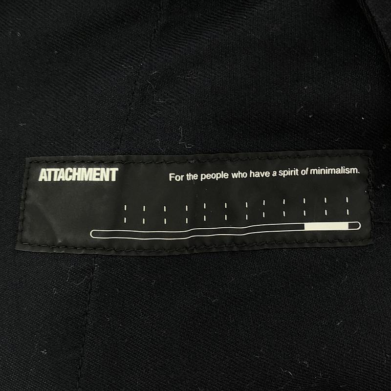 ATTACHMENT / アタッチメント 2TUCK EASY PT ポリエステルストレッチ 2タック イージーパンツ