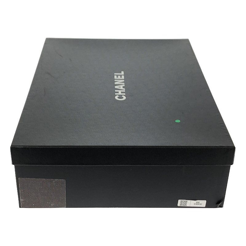 CHANEL / シャネル ツイード ウール チェーンソール ブーツ