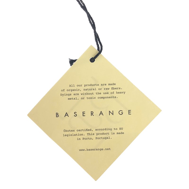 BASErange / ベースレンジ Omo Long Sleeve Tee ベロア ロングスリーブカットソー