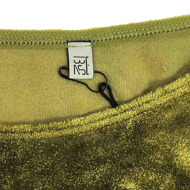 BASErange / ベースレンジ Omo Long Sleeve Tee ベロア ロングスリーブカットソー