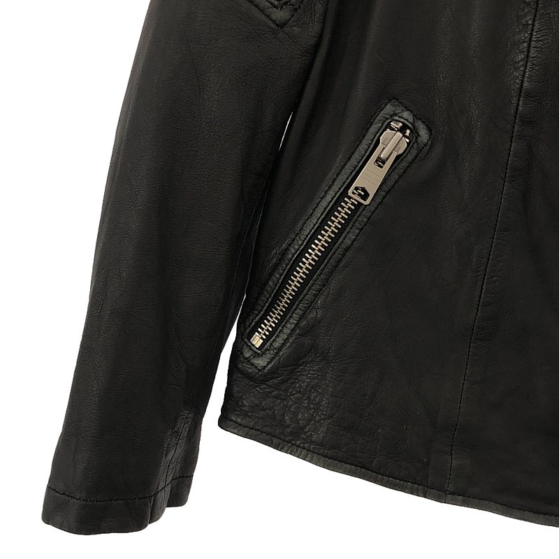 その他 MAST BIKER ラムレザー ダブル ライダースジャケット
