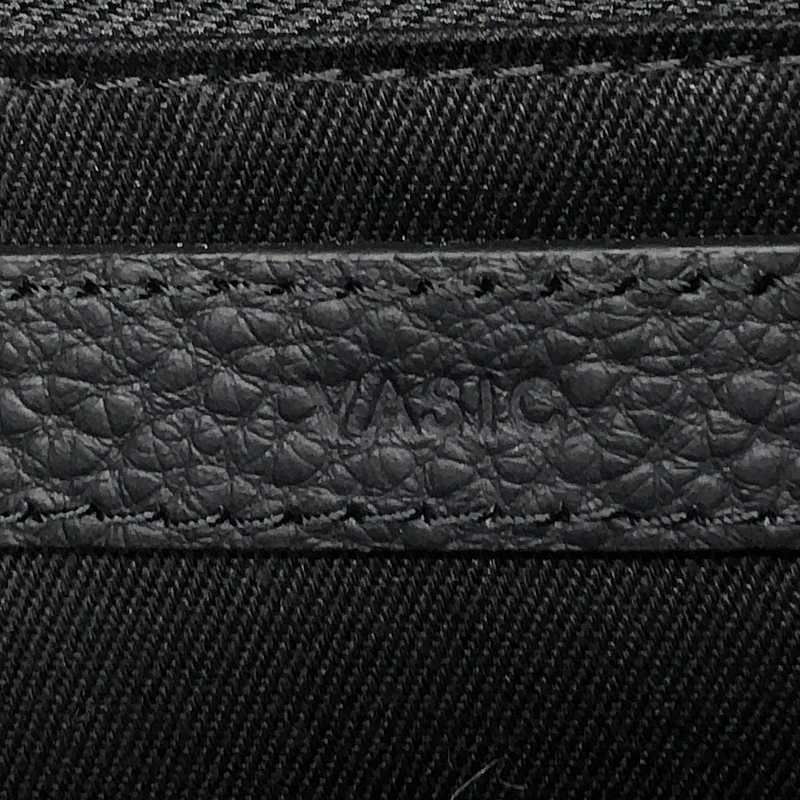 VASIC / ヴァジック Bond Tweed / ホリデー マルチツイード レザー切替 ハンドバッグ