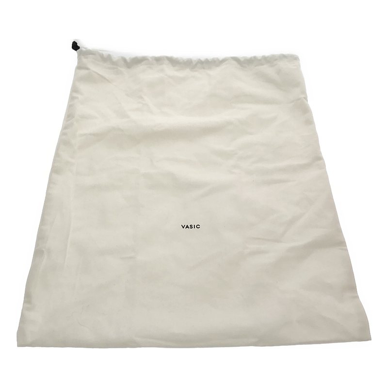 VASIC / ヴァジック Bond Tweed / ホリデー マルチツイード レザー切替 ハンドバッグ