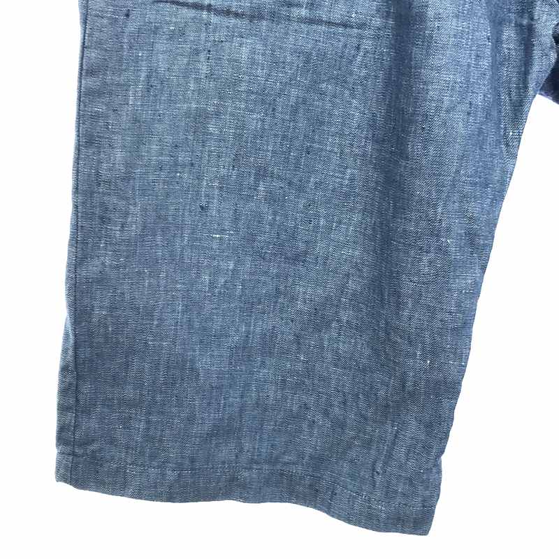 veritecoeur / ヴェリテクール ネップ ドローストリング ダンガリーショーツ パンツ