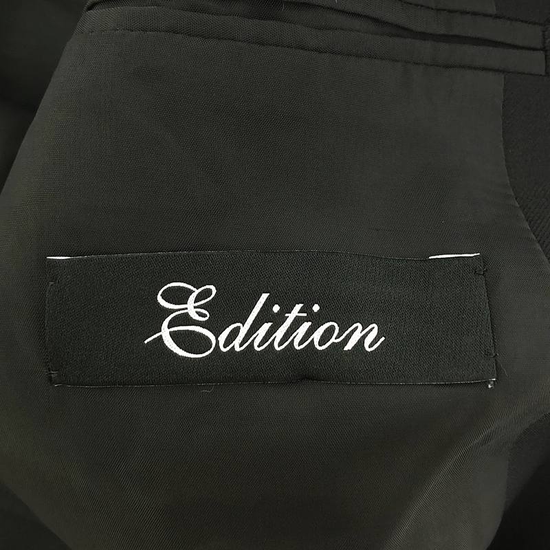 Edition / エディション トゥモローランド Super110's WOOL TWILL ウールツイル テーラードジャケット