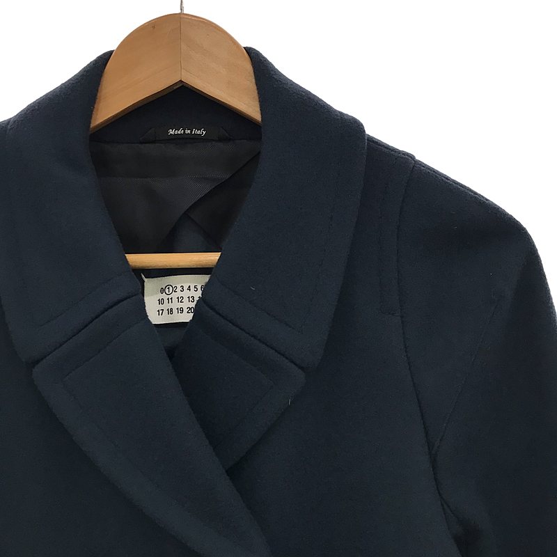 Maison Martin Margiela / メゾンマルタンマルジェラ カシミヤ ブレンド ウール  ダブル Pコート