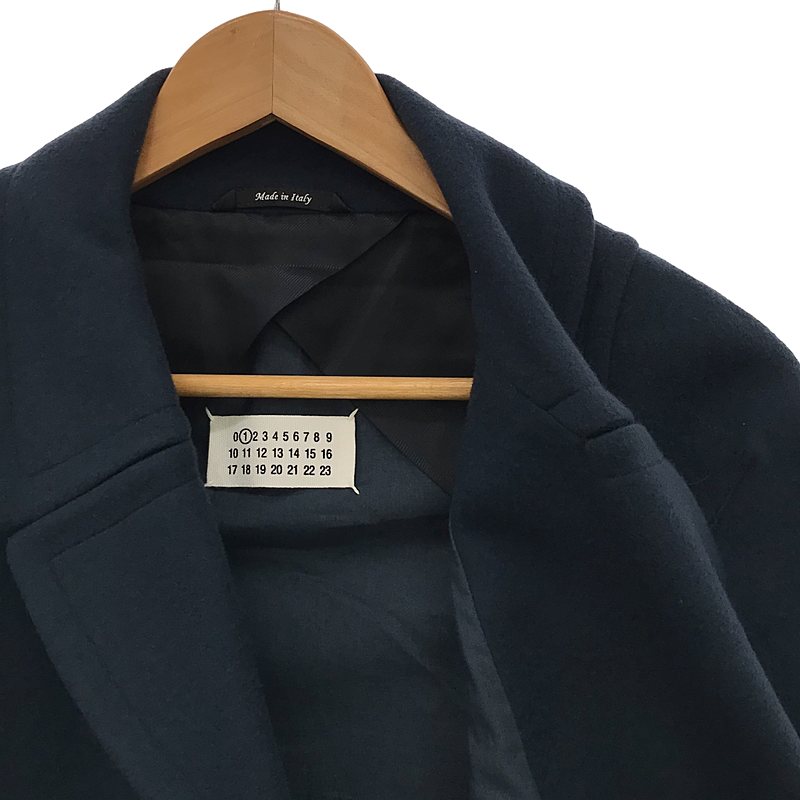 Maison Martin Margiela / メゾンマルタンマルジェラ カシミヤ ブレンド ウール  ダブル Pコート