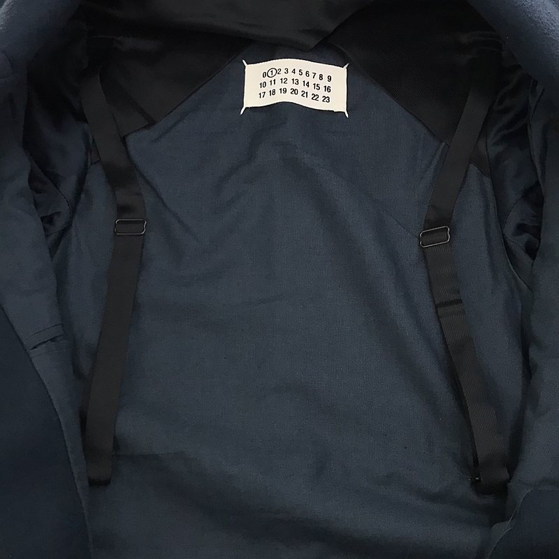 Maison Martin Margiela / メゾンマルタンマルジェラ カシミヤ ブレンド ウール  ダブル Pコート