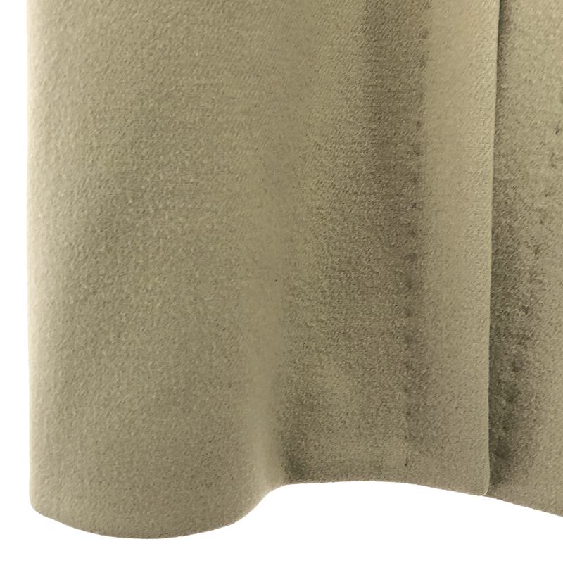 Drawer / ドゥロワー ウール ノーカラーコート