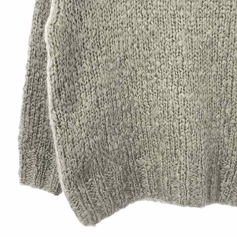 ebure / エブール モヘア Vネック プルオーバー ニット