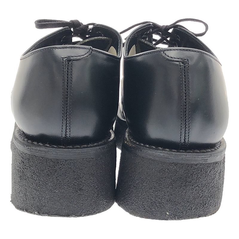 BEAUTIFUL SHOES / ビューティフルシューズ TOSHINOSUKE TAKEGAHARA / CREEPER / レザー クレープソール プレーントゥ シューズ / 革靴