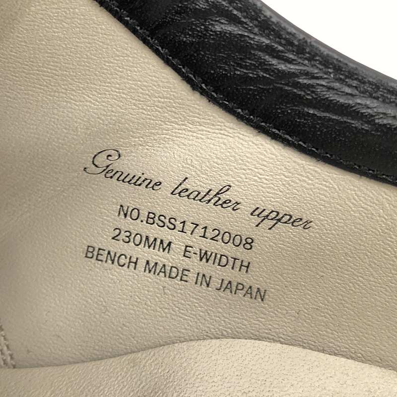 BEAUTIFUL SHOES / ビューティフルシューズ TOSHINOSUKE TAKEGAHARA / CREEPER / レザー クレープソール プレーントゥ シューズ / 革靴