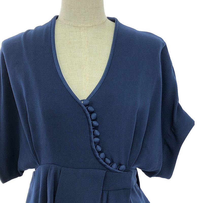 Mame Kurogouchi / マメクロゴウチ タック アシンメトリーワンピース