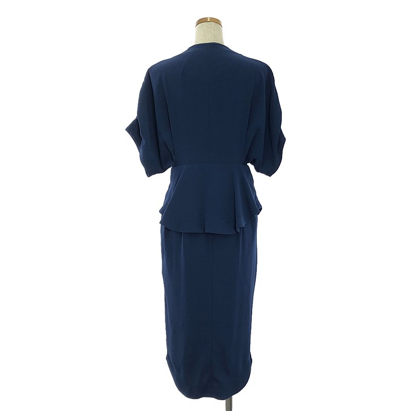 Mame Kurogouchi / マメクロゴウチ タック アシンメトリーワンピース