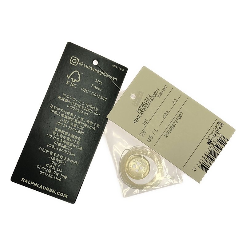 Lauren Ralph Lauren / ローレンラルフローレン ケーブルニット コットン ショートスリーブニット