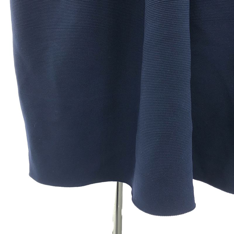 CFCL / シーエフシーエル POTTERY CUPRO SHORT SLEEVE DRESS / ポッテリー バイカラー フレア ドレス ワンピース