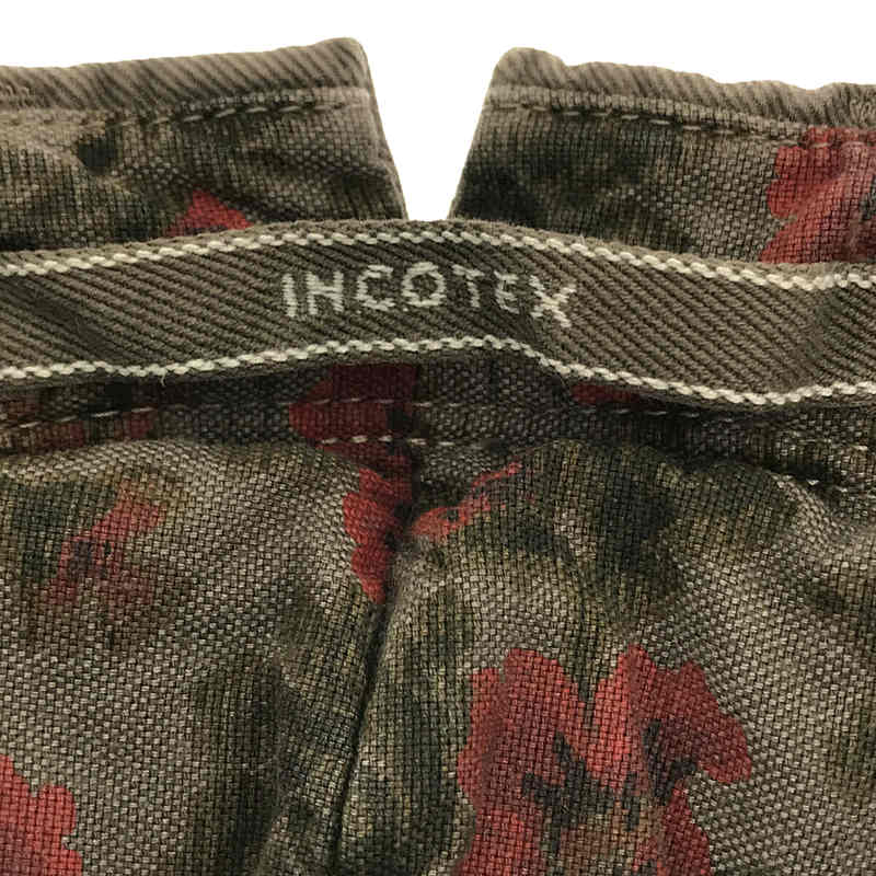 INCOTEX SLACKS / インコテックススラックス SKY SLIM SLOWEA ガーメントダイ コットンストレッチパンツ