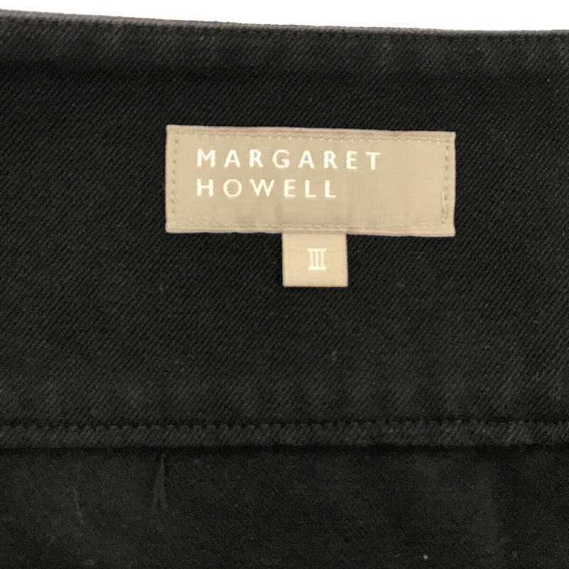 MARGARET HOWELL / マーガレットハウエル コットンツイル　台形スカート