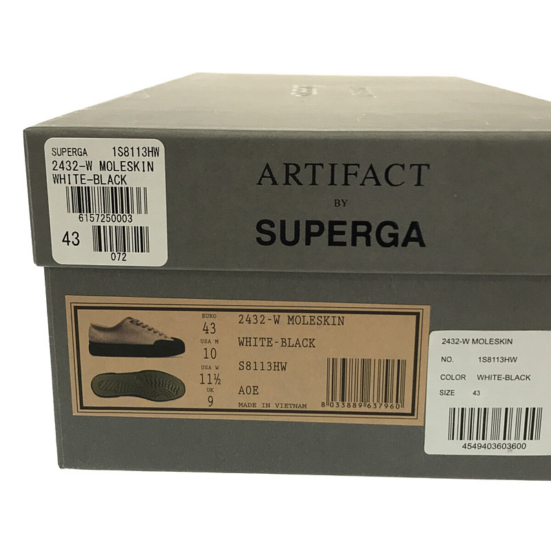 SUPERGA / スペルガ ARTIFACT Y SUPERGA / モールスキン スニーカー　2432-W