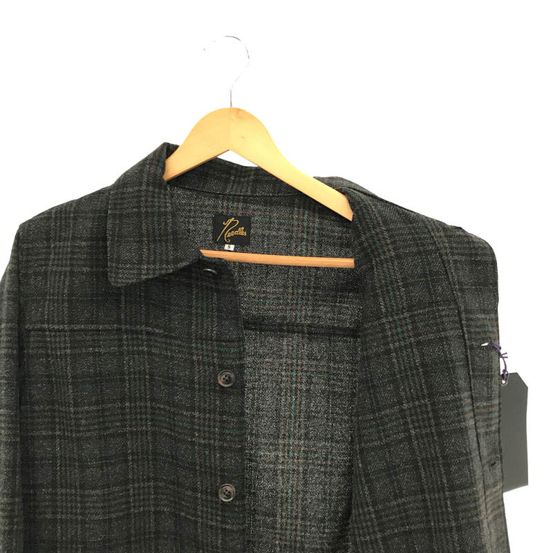 D.N.Coverall -Plaid Tweedチェック ツイードカバーオールジャケット