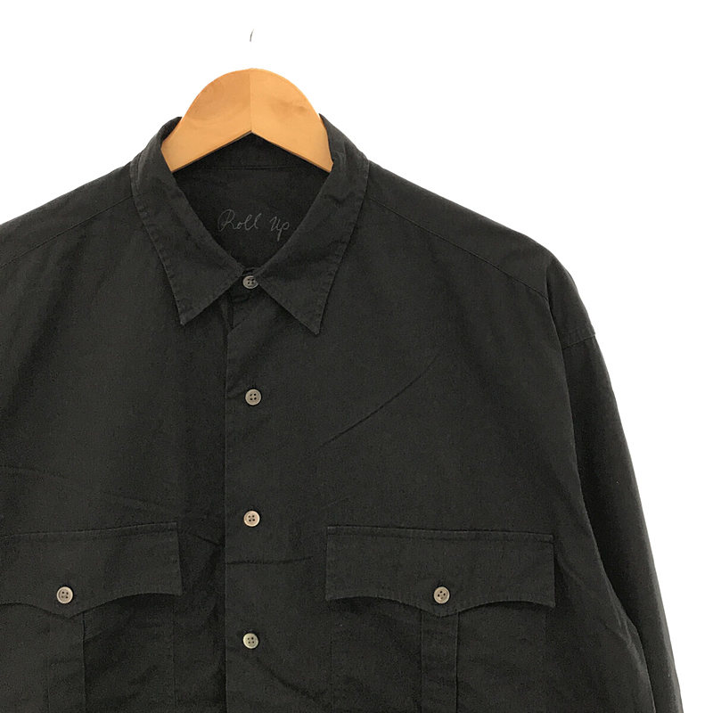 その他 ROLL UP SHIRT POPLIN コットンポプリン ロールアップシャツ