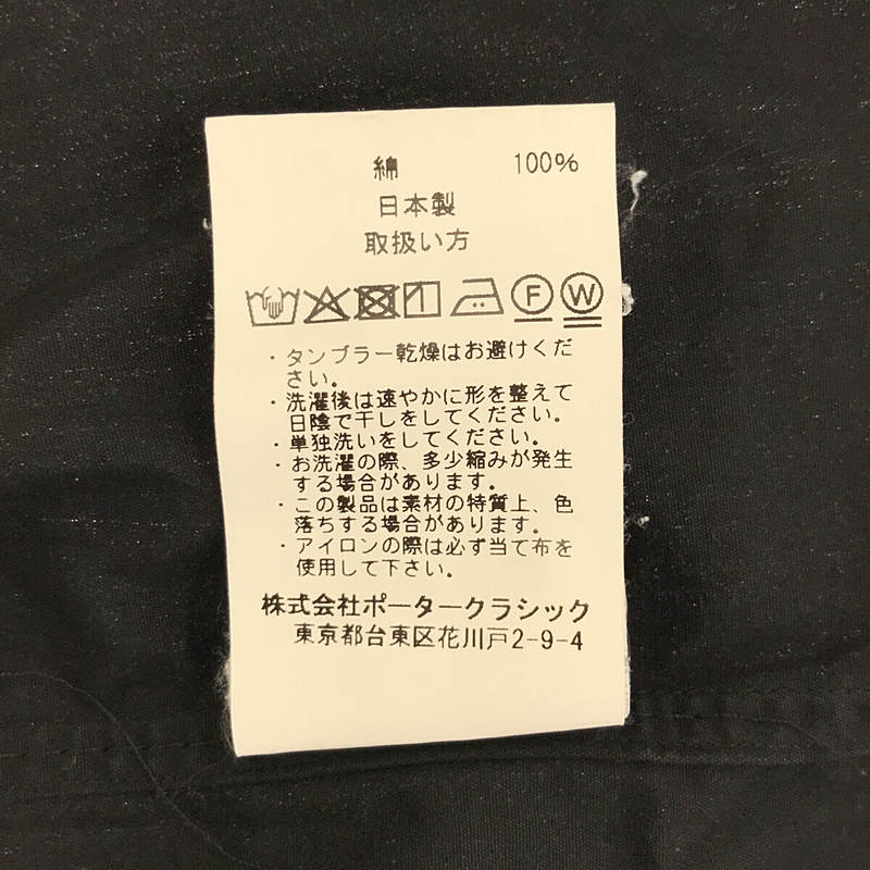 その他 ROLL UP SHIRT POPLIN コットンポプリン ロールアップシャツ