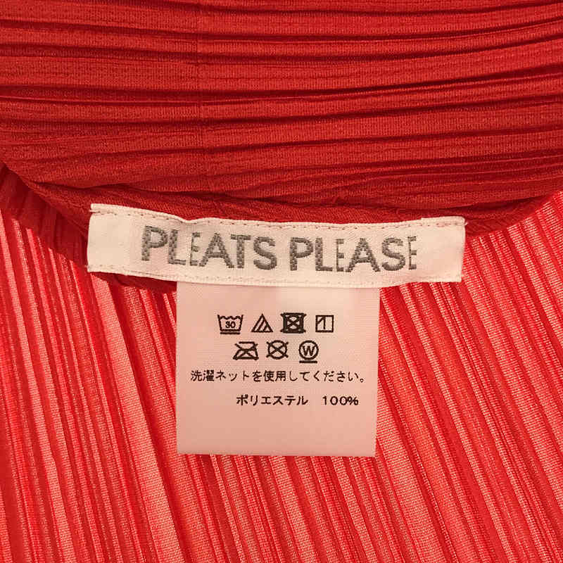 PLEATS PLEASE ISSEY MIYAKE / プリーツプリーズイッセイミヤ スタンドカラー ロングシャツ ワンピース