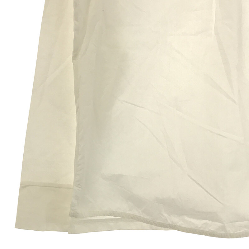 PORTER DES BOUTONS / ポルテ デ ブトン コットン 無地 袖切替 ブラウス