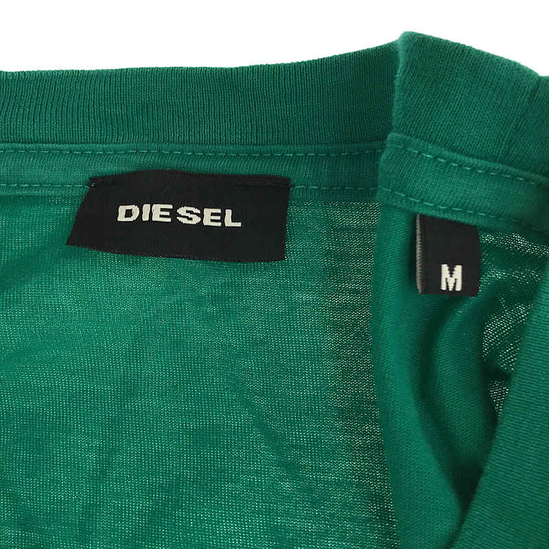 DIESEL / ディーゼル 切り返しロゴ 半袖Tシャツ