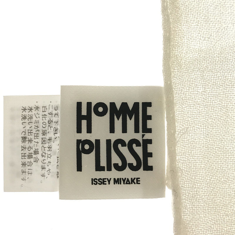 HOMME PLISSE ISSEY MIYAKE / オムプリッセ イッセイミヤケ レーヨン ウール ストール