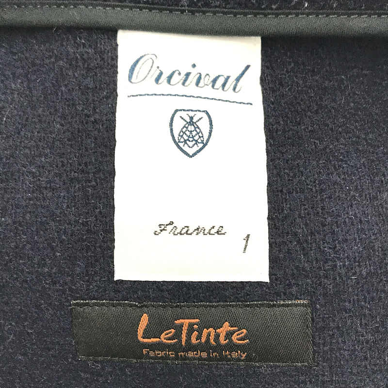 ORCIVAL / オーチバル LE TINTE ウール  無地 ダッフルコート レティンテ